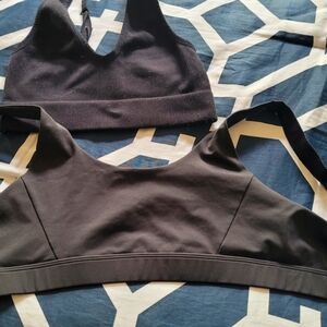 Two Sports Bra Racerback Moisture-Wicking
